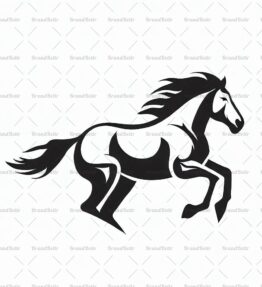 Galoppierendes Pferd